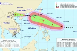 超强台风“山竹”17日将直接影响越南北部沿海各省