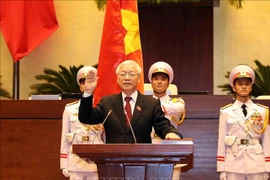国际媒体密集报道总书记阮富仲当选国家主席一事