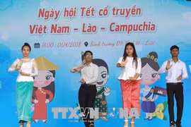 柬老越传统节日活动热闹亮相胡志明市