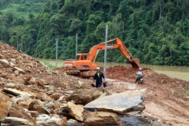 北部山区暴雨洪灾救灾工作：多条国省干线公路修复工作完成通车