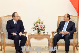 越南政府总理阮春福会见日本三菱集团领导