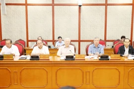 越共十二届八中全会筹备工作有序进行