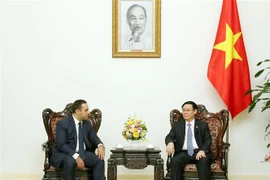 越南政府副总理王廷惠会见保加利亚经济部部长