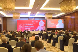 越南共产党代表团出席在俄罗斯举行的国际研讨会