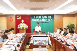 中央检查委员会第29次会议发布公报