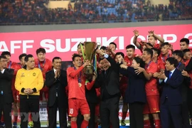 AFF Suzuki Cup 2018：国际媒体密集报道越南国足的胜利