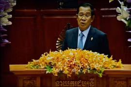 柬埔寨第六届国会通过新一届内阁成员名单