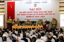 越南天主教建国卫国教徒第7届代表大会召开