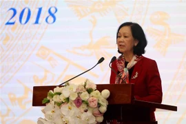 张氏梅：携手开展人道主义工作 不让任何一个人落在后面