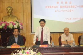 日本企业赴河南省了解投资环境