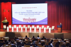 越南驻外代表机构与越南企业并肩同行