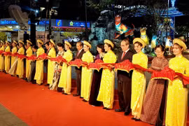 胡志明市2018戊戌年阮慧花街正式开街迎客