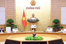 范明政总理主持召开政府8月份立法工作专题会议。图自越通社