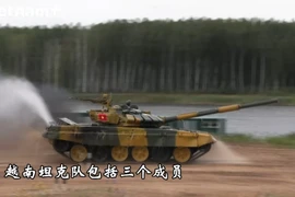 越南坦克队在2020年莫斯科国际军事比赛取得亮眼成绩
