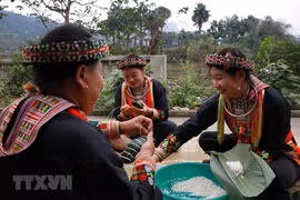 组图：安沛省红瑶族的独特过年习俗