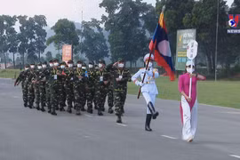 越南承办的“狙击边界”和“事故区域”赛项正式开赛