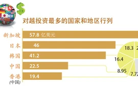 图表新闻：2022年前11月越南引进外资超过251亿美元