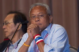 泰国反对派示威领袖素贴（Suthep Thaugsuban）