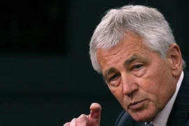 美国国防部长哈格尔（Chuck Hagel）