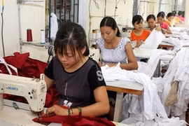 在越南向美国出口的主要产品中，纺织成衣排在第一位