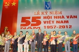 越南作家协会成立55周年纪念典礼