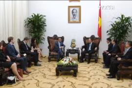  越南政府总理阮春福会见新西兰驻越大使海克•曼宁