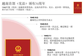 越南首部《宪法》颁布70周年