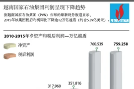 越南国家石油集团利润呈现下降趋势