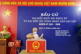 越南国家选举委员会人事小组召开第三次会议