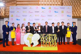 越南诸多旅游目的地、企业和旅行社荣获2023年世界旅游奖 