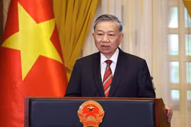 越共中央总书记、国家主席苏林。图自越通社