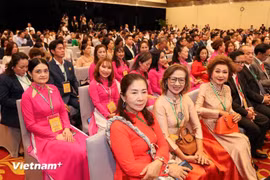 约400名海外越南人回国参加第四次海外越南人会议。图自Vietnam+