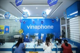 VNPT旗下vinaphone电信运营商服务台。图自越通社