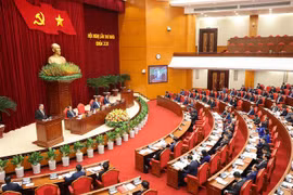 越共十三届中央委员会第十次会议于2024年9月18日上午在首都河内开幕。图自越通社