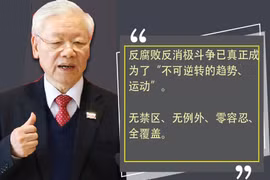 越共中央总书记阮富仲反腐败反消极工作所做出的强有力指导（第二期）
