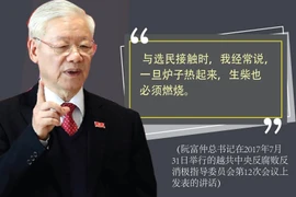 越共中央总书记阮富仲对反腐败反消极工作所作出的强有力指导（第一期）