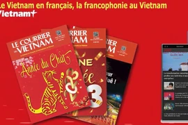 越通社《Le Courrier du Vietnam报》：确保法语越南新闻永不停歇