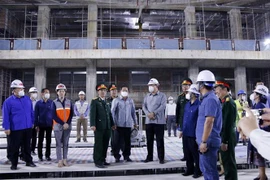 老越合作委员会主席高度评价越南援建老挝国会大厦项目的质量 
