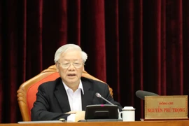 越共中央总书记、国家主席阮富仲主持召开全国干部会议