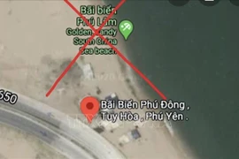 谷歌地图已删除有关富安省富林海滩的错误信息