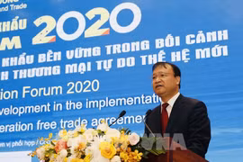 2020年全年越南商品出口总额或达2670亿美元
