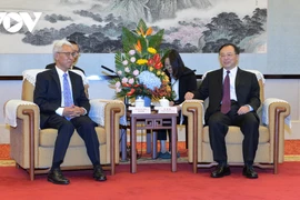 越南各地与中国江苏省加强互惠互利合作