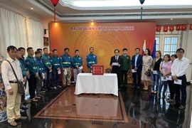 旅外越南人纷纷举行爱心捐款活动 帮助中部灾民开展灾后重建工作