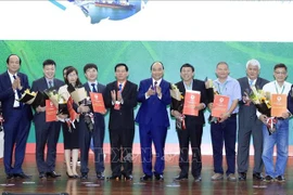 阮春福出席2020年茶荣省投资促进会