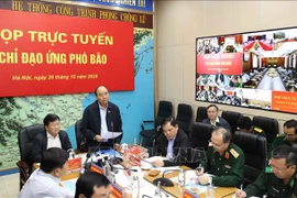 最大限度降低第九号台风造成的危害和损失