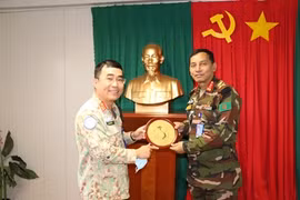 越南野战医院在南苏丹的防疫工作获得高度评价