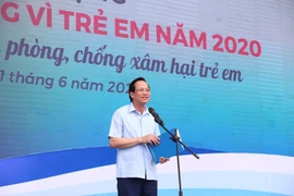 2020年儿童行动月：携手共同保护儿童免受虐待