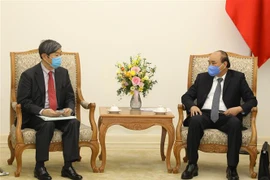 越南政府总理阮春福会见日本国际协力机构主席北冈伸一