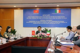 越南与意大利经济合作混合委员会成立