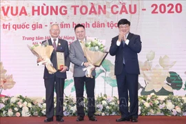 2020年全球雄王子孙后代表彰会在河内和10个国家同步举行